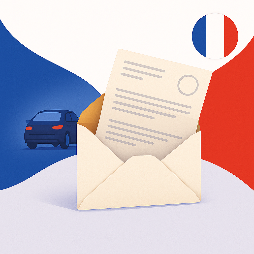 Amendes reçues après avoir vendu son véhicule