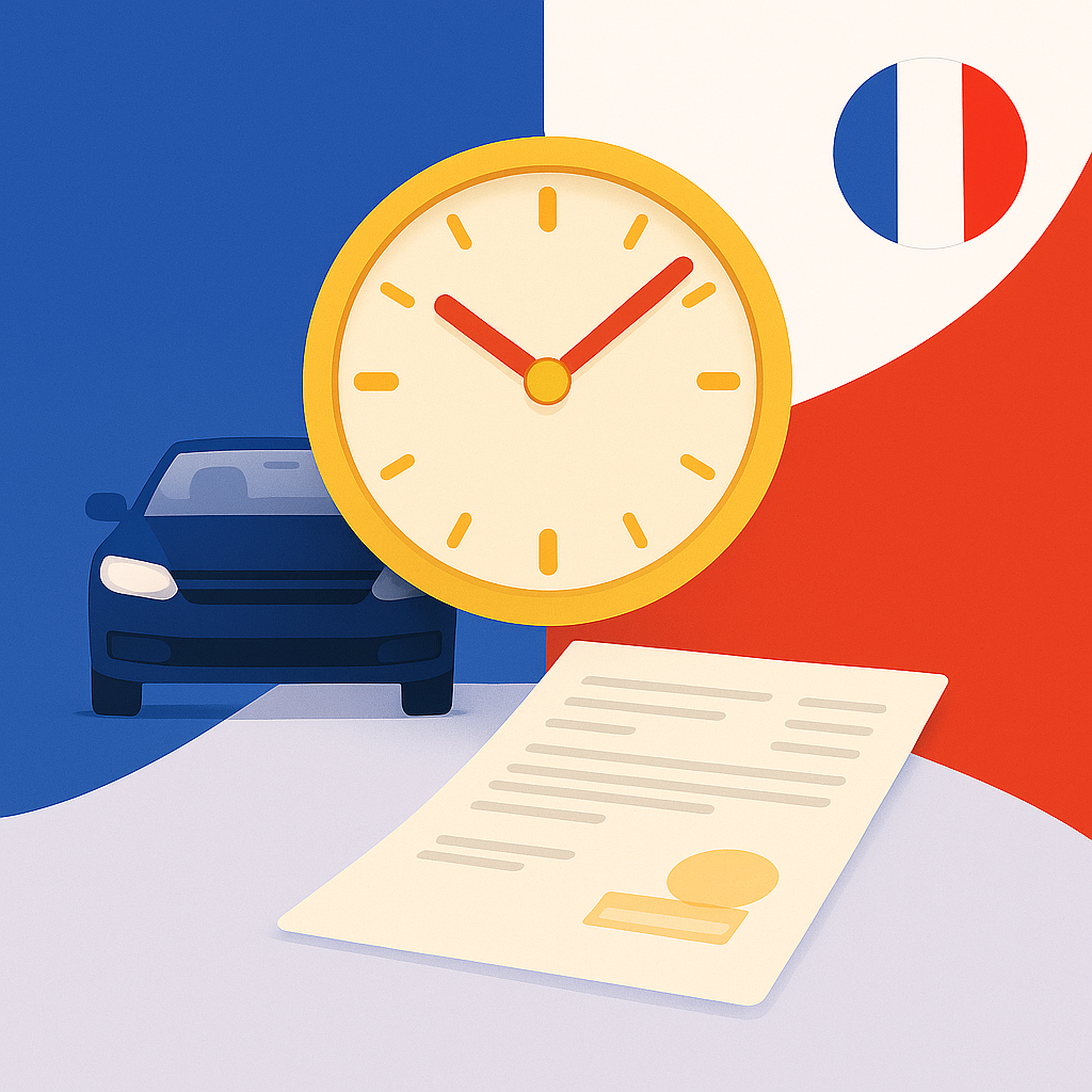 Combien de temps pour recevoir sa carte grise ?