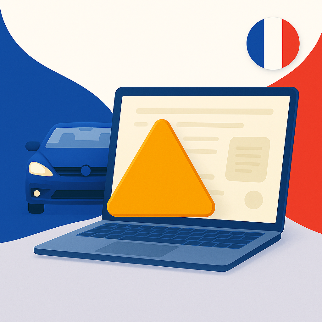 Reconnaître un faux site de carte grise