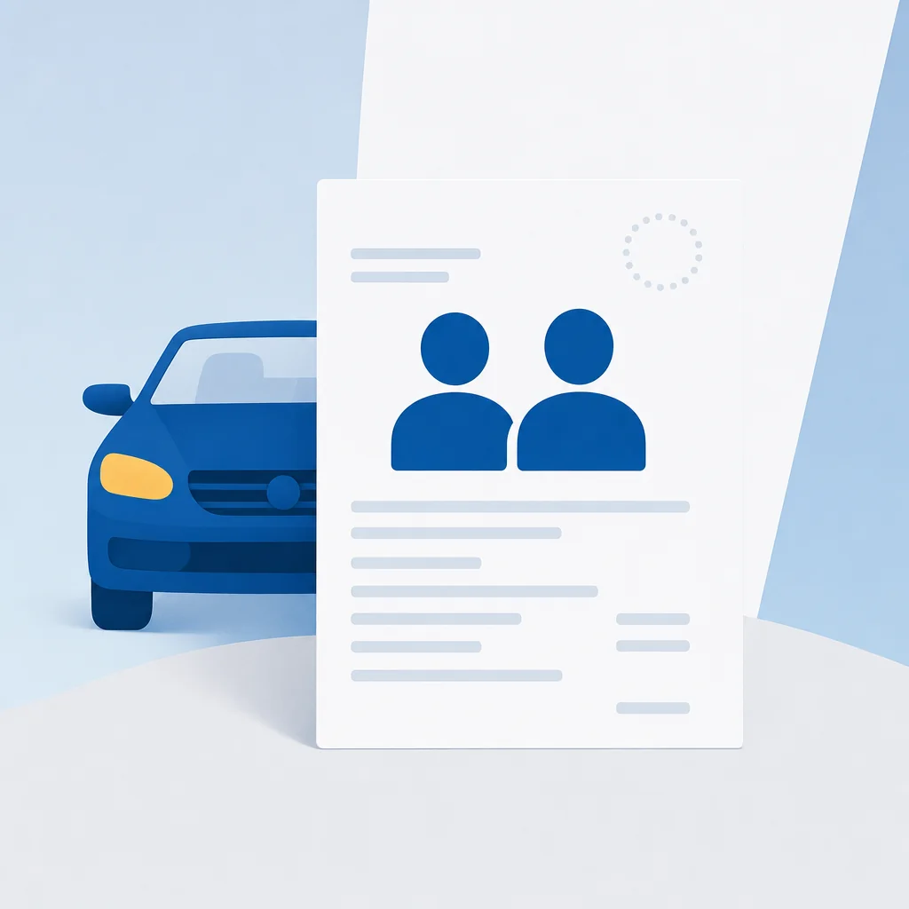 Ajouter ou retirer un cotitulaire sur la carte grise